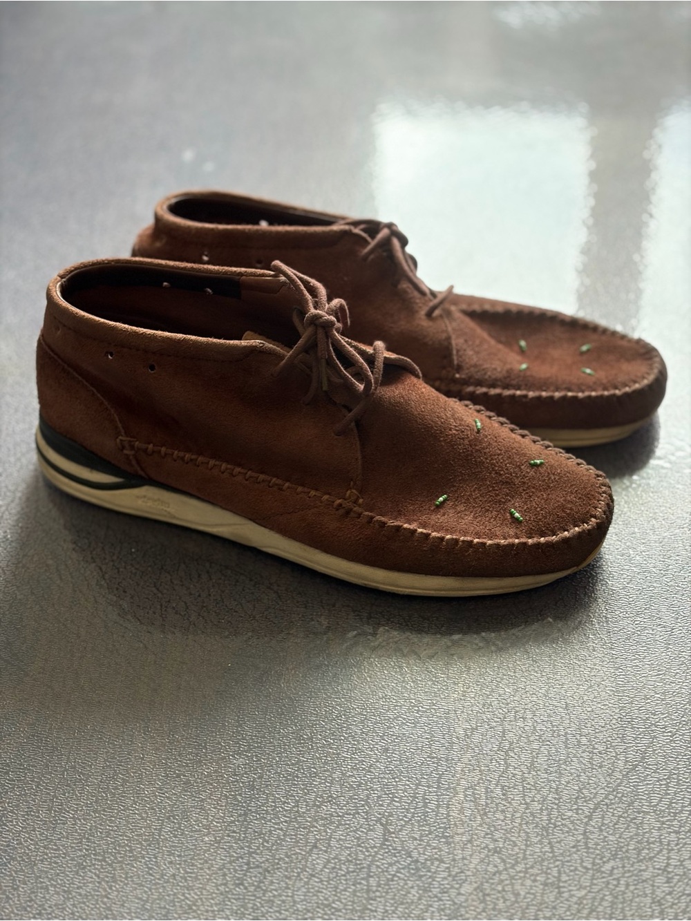 Visvim FBT Dark Brown - Size 10